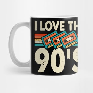 I Love The 90's T shirt For Women Mug